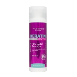 Keratinový šampon na vlasy s Kofeinem (200 ml)