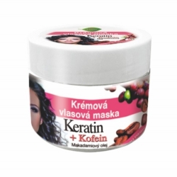 Krémová vlasová maska KERATIN + KOFEIN (260 ml)