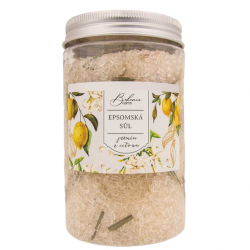 Epsomská sůl s bylinkami - JASMÍN A CITRON (400 g)