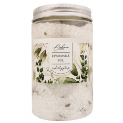 Epsomská sůl s bylinkami - EUKALYPTUS (400 g)