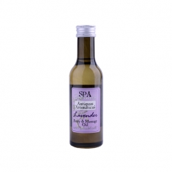 Tělový masážní olej s Vřídelní solí - Levandule (185 ml)