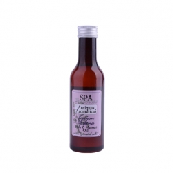 Tělový masážní olej s Vřídelní solí - Verbena (185 ml)
